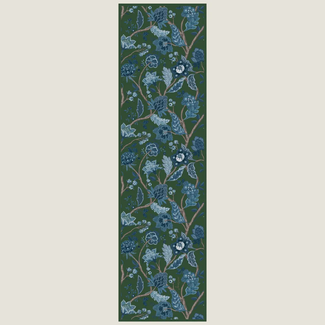 Royal Bloom Long Stole-Verdant