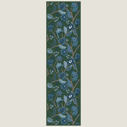 Royal Bloom Long Stole-Verdant