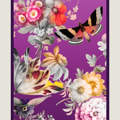 Sayuri Blossom Scarf -Amethyst Sky