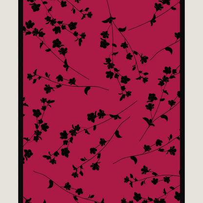 Scarlet Bloom Scarf