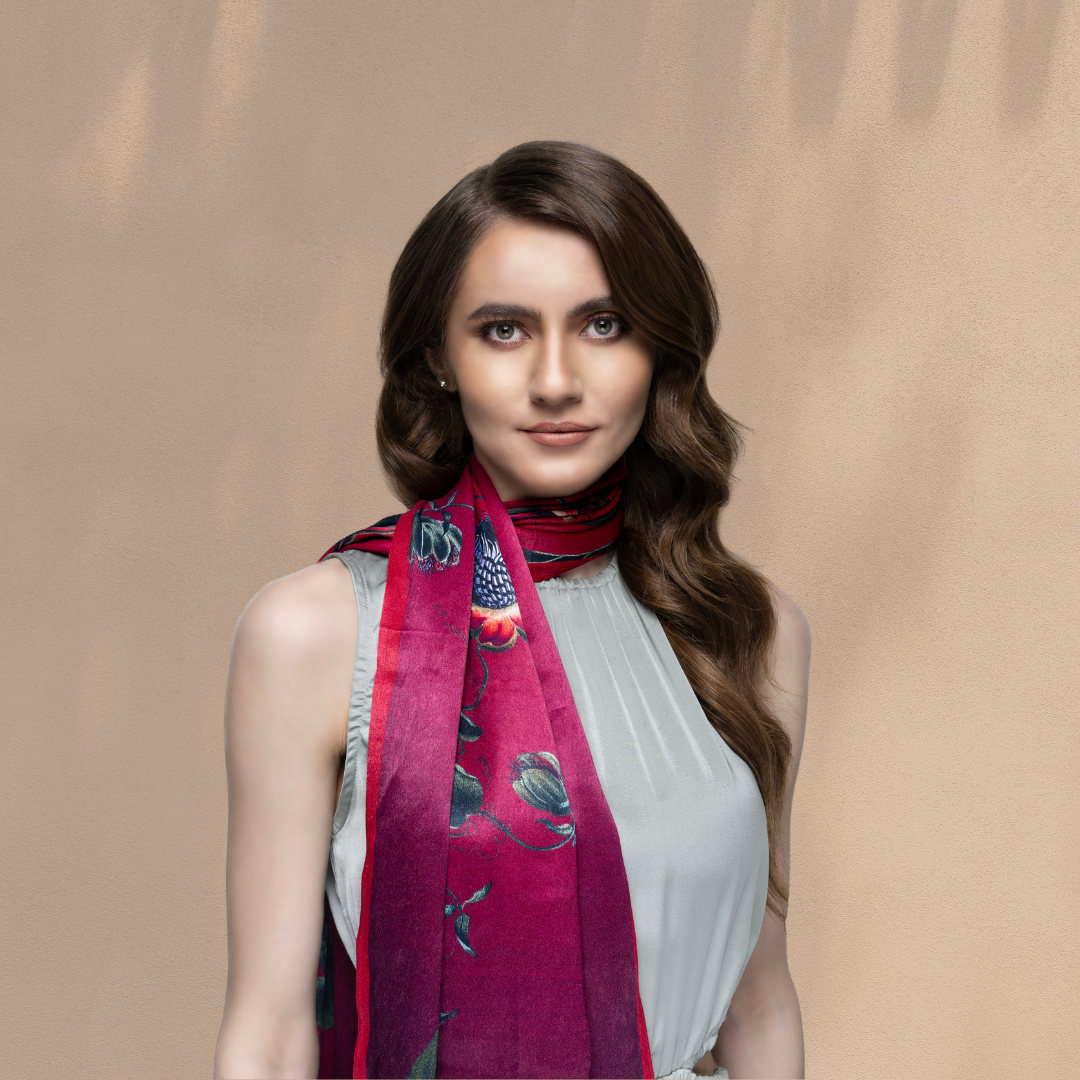 Exotica Fire Chi Long Scarf / Stole