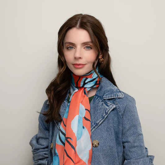 Sorbet Rose Scarf