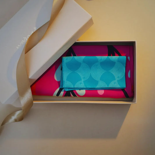 The Modern Muse Scarf & Pocket Square Gift Set