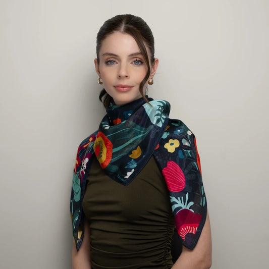 Wild Opera Square Scarf
