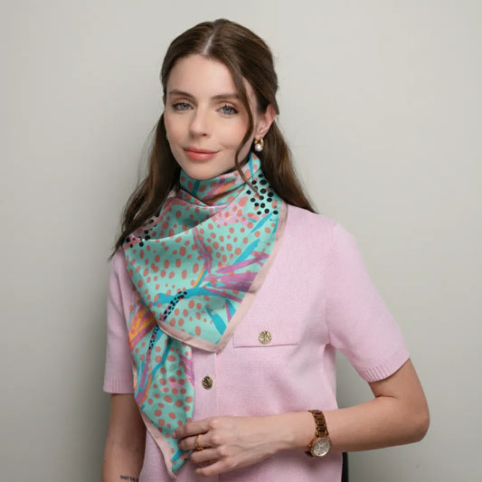 Azure Fantasy Scarf