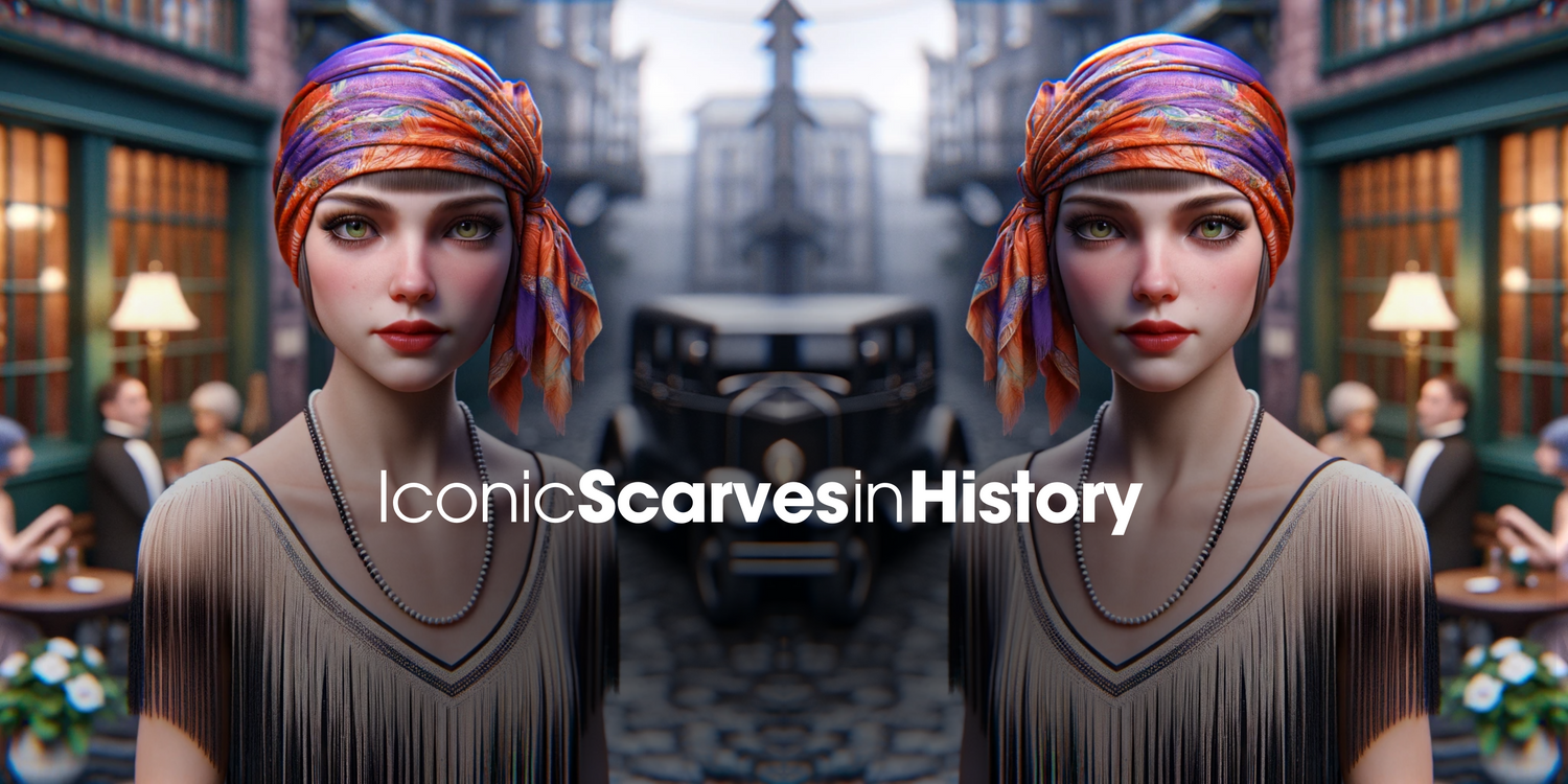 Historic Timeline of Iconic Scarves WARAQ INDIA