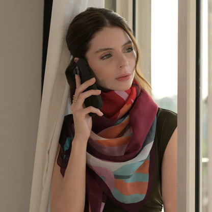 Élan Rouge Scarf