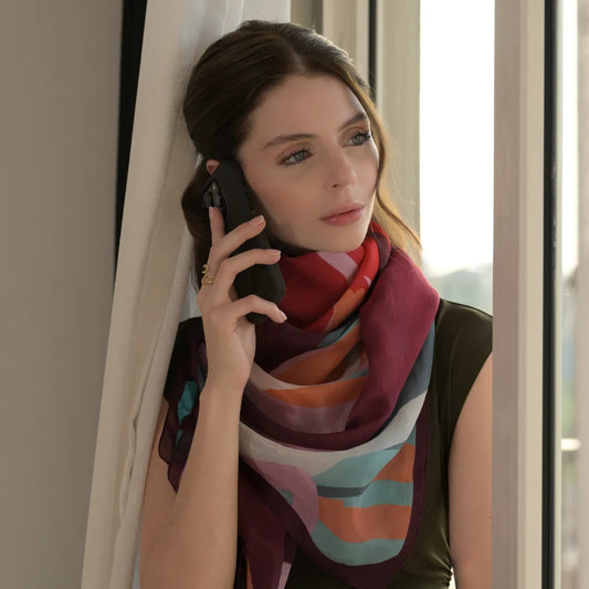 Élan Rouge Scarf