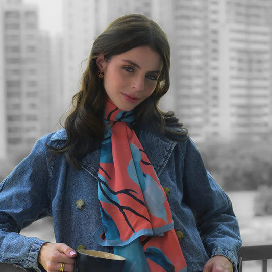 Sorbet Rose Scarf