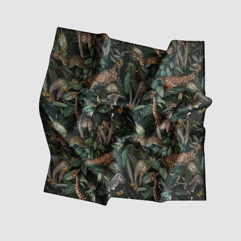 Wildwood Haven Pocket Square (color options inside)