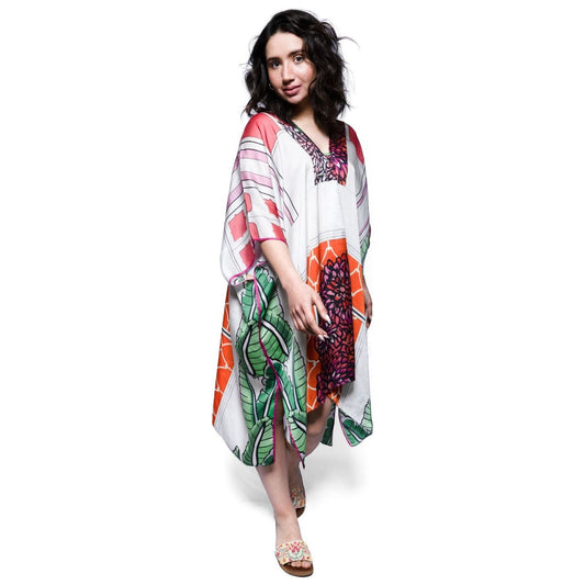 Maharani Pink Kaftan - Medium