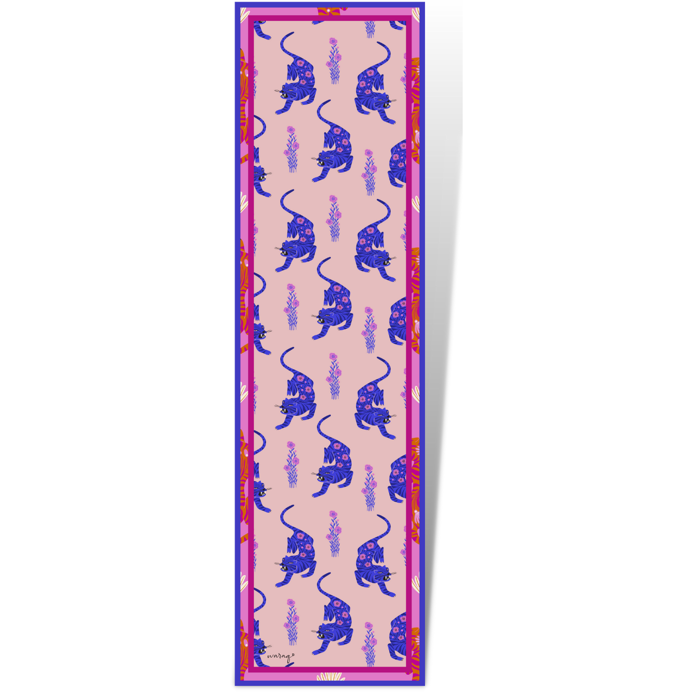 Image of a printed summer scarf, perfect head scarf and stole for ladies. Click to buy as a great gift for women