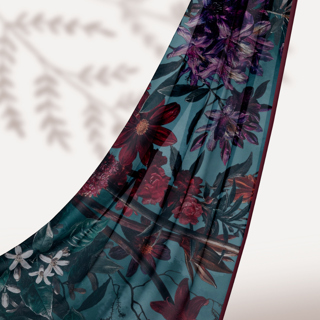 Waraq printed stole