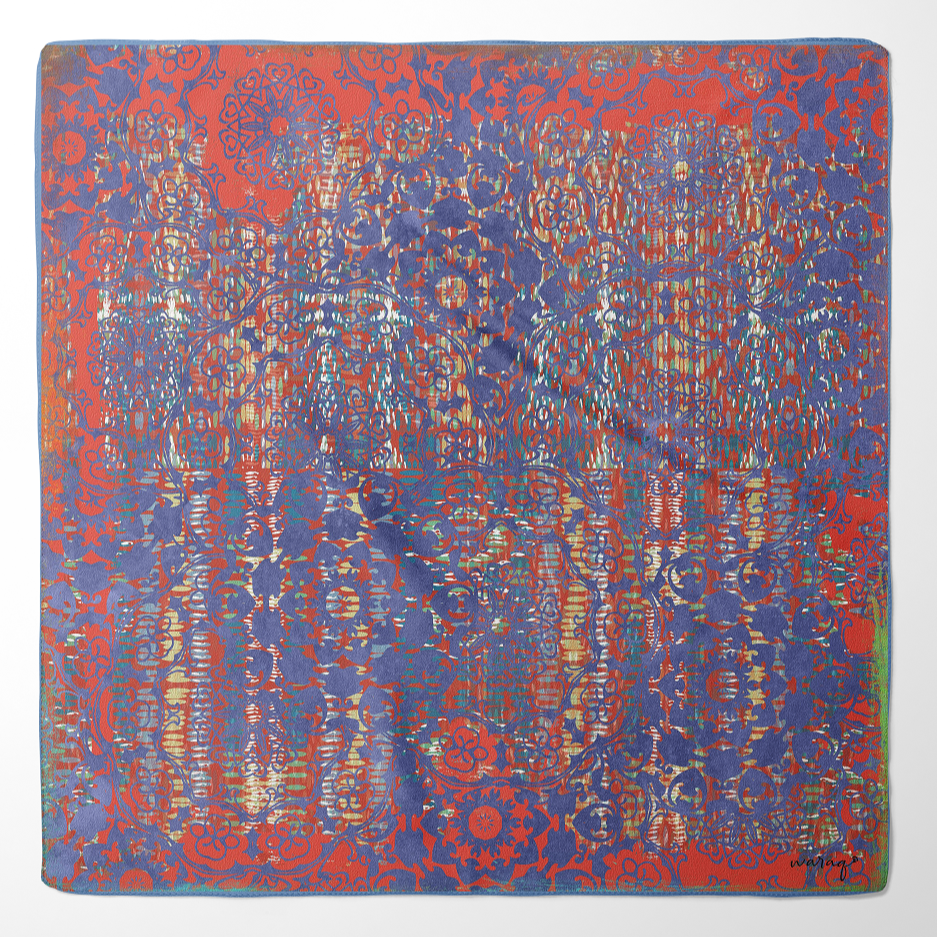 Waraq Vintage Printed Scarf