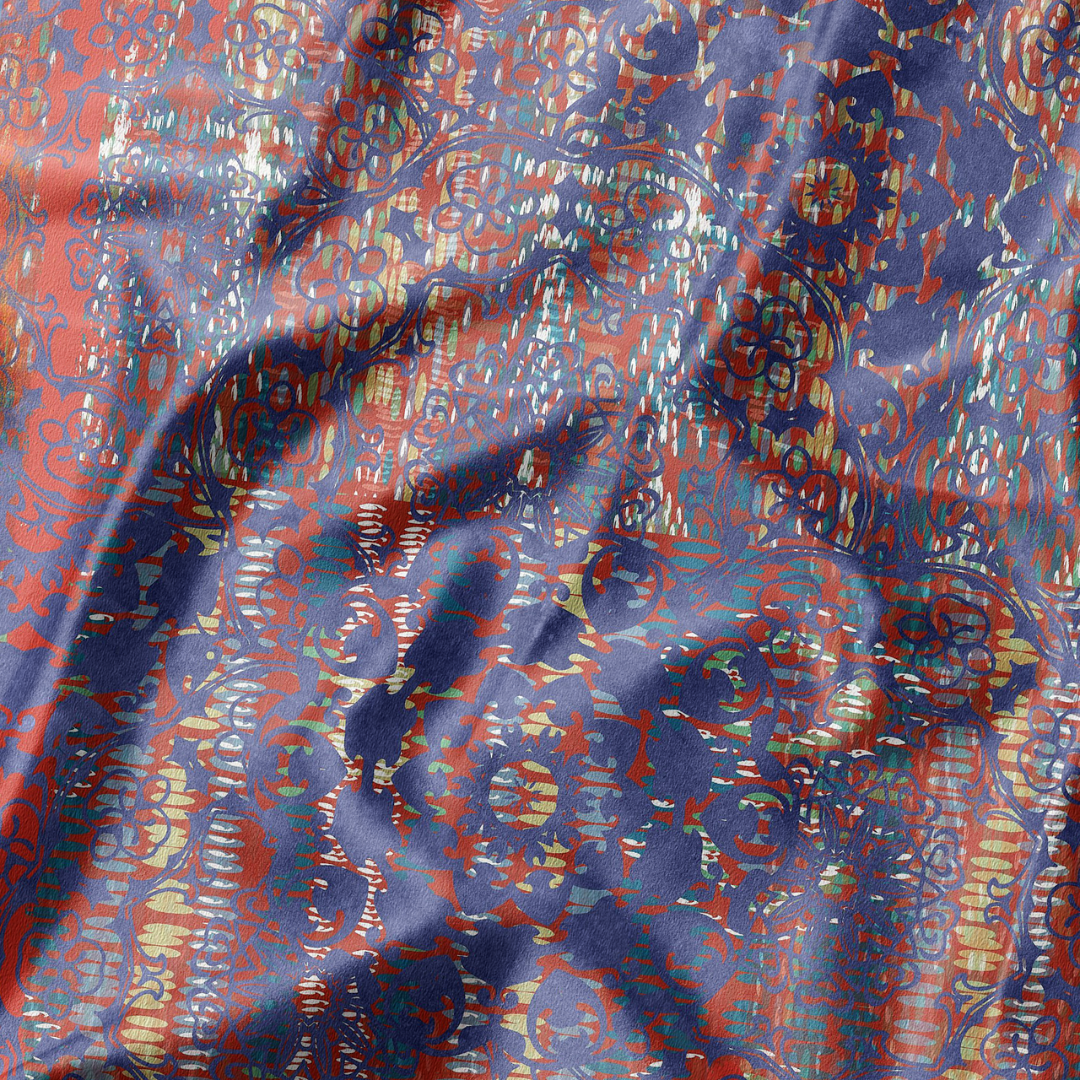 Waraq Vintage Printed Scarf