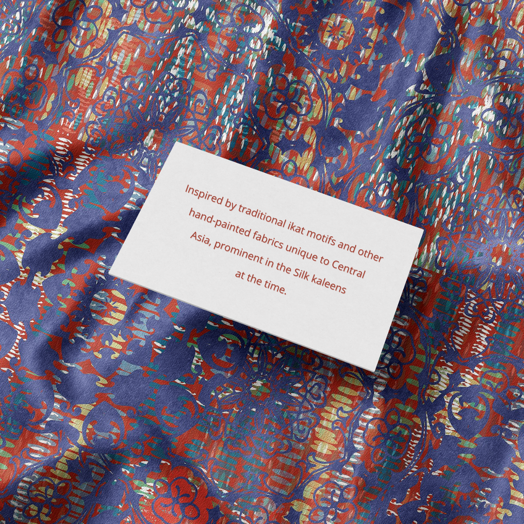 Waraq Vintage Printed Scarf